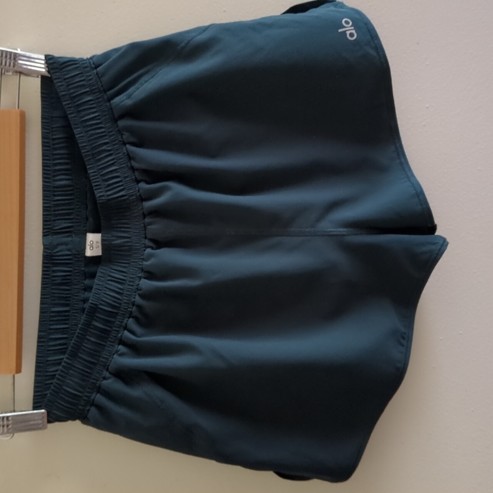 Alo Dark Green Shorts